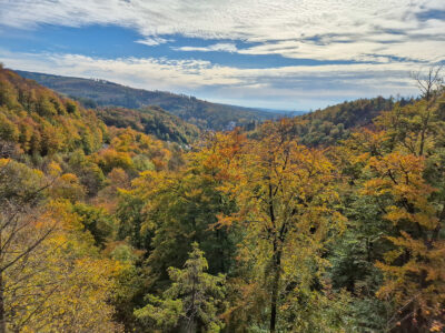 Aussicht über das Tal