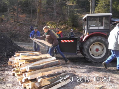 23.04.2017: Meilerbau