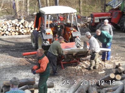 23.04.2017: Meilerbau