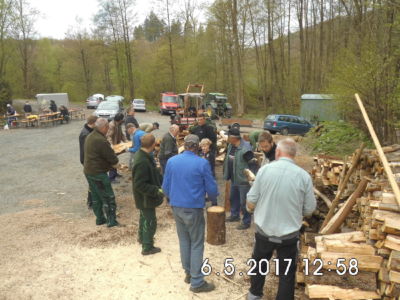 06.05.2017: Meilerbau