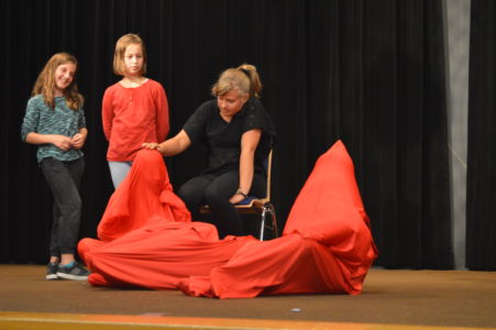 10.2017: Proben Kindertheater Musical "Nebelkind"