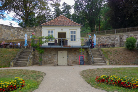 Das Teehaus im Terassengarten