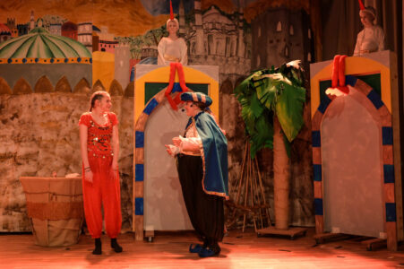 Der dicke Sultan und Scheherazade