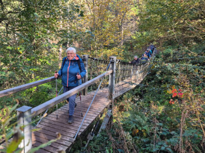 Die 18 Meter Lange Hängebrücke – Ein Highlight der Tour