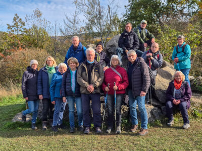 Die Wandergruppe im WeltWald