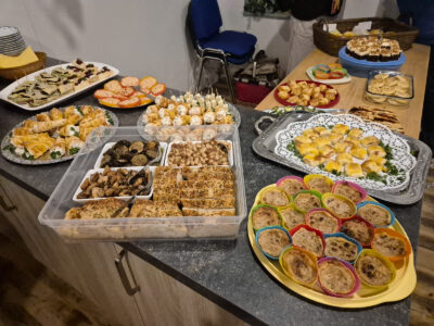 Ein buntes und köstliches Buffet