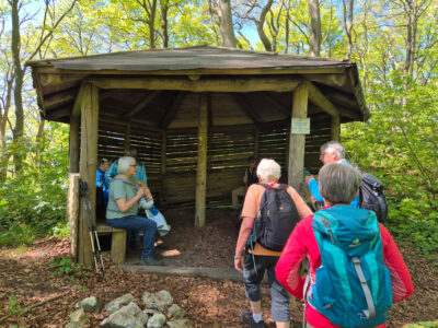 Eine Hütte auf dem Ithkamm