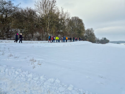 Gemeinsam entlang des Meeser Berges
