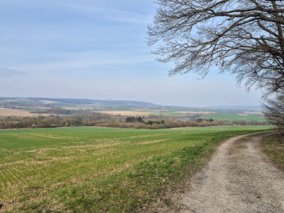 Schöne Aussicht aufs Umland