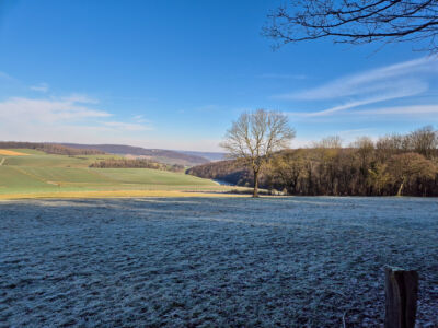 Schöner Ausblick ins Hilstal