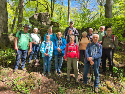 Wandergruppe des Heimatvereins Delligsen