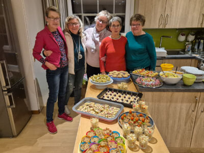 Ü-50 Frauen sorgten für ein leckeres Buffet