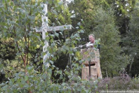 29.08.2014: Einweihung des Barbarakreuz