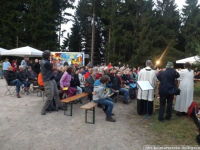 29.08.2014: Einweihung des Barbarakreuz