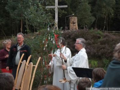 29.08.2014: Einweihung des Barbarakreuz