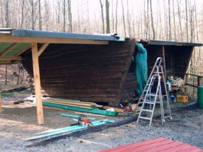 22.04.2006: Arbeitseinsatz/Umbau Braunschweiger Halle