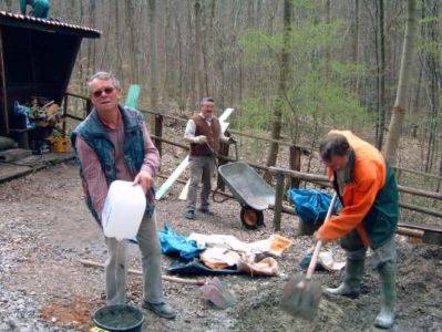 22.04.2006: Arbeitseinsatz/Umbau Braunschweiger Halle