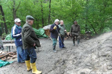 05./06. 2013: Der Meiler kohlt