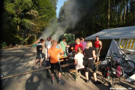 05./06. 2013: Der Meiler kohlt