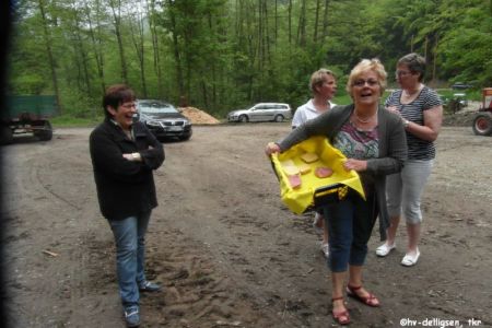 05.2013: Aufbau für das Meilerfest