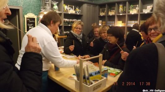 11.02.2014: Ü50-Gruppe besucht Senfmühle