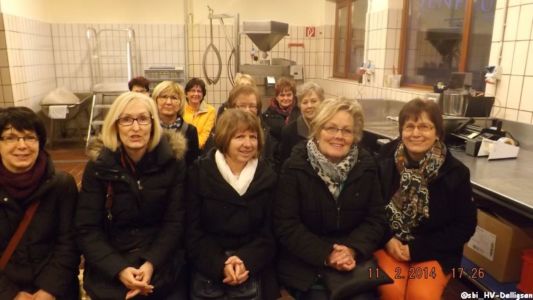 11.02.2014: Ü50-Gruppe besucht Senfmühle
