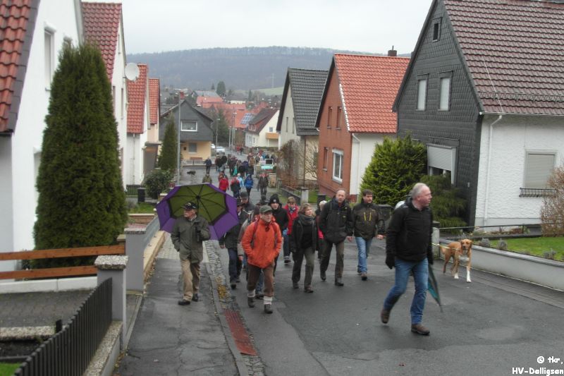 08.12.2013: Weihnachtswanderung Heimatvereine