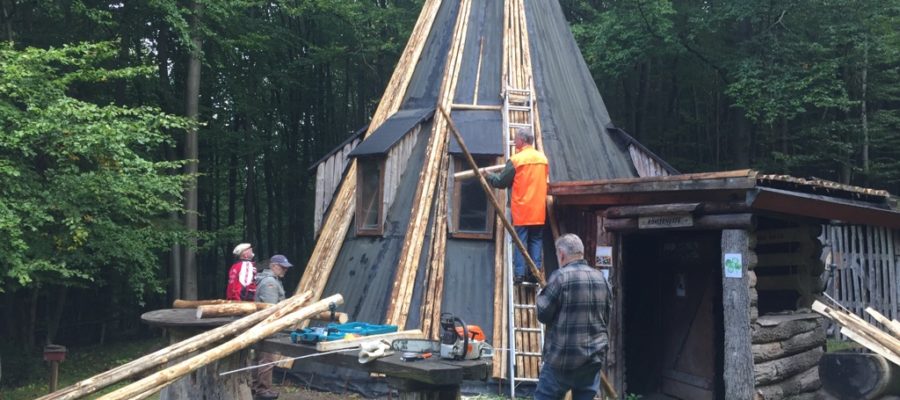 Renovierung Köhlerhütte