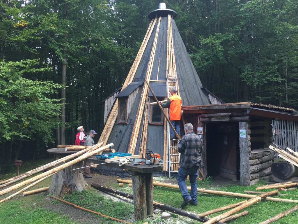 Renovierung Köhlerhütte