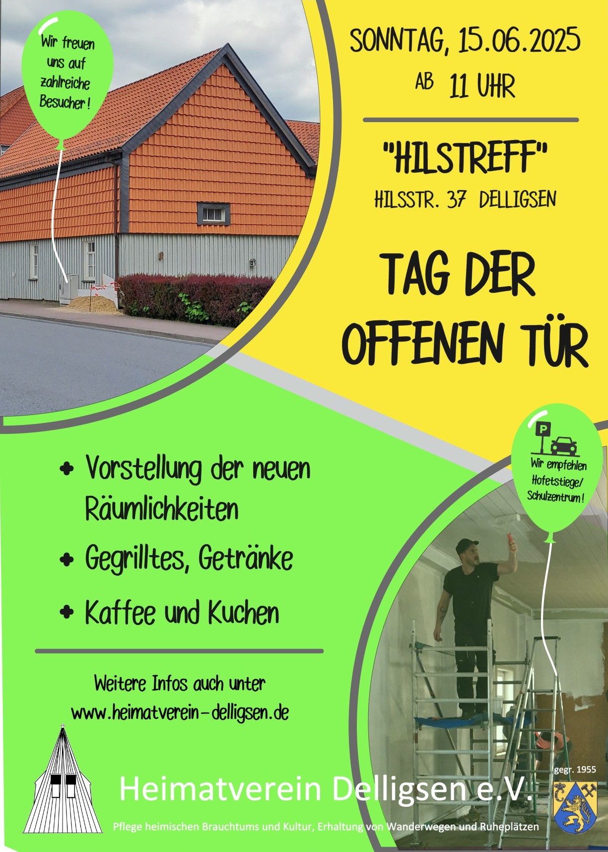 Tag der offenen Tür Plakat