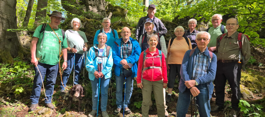 Wandergruppe des Heimatvereins Delligsen